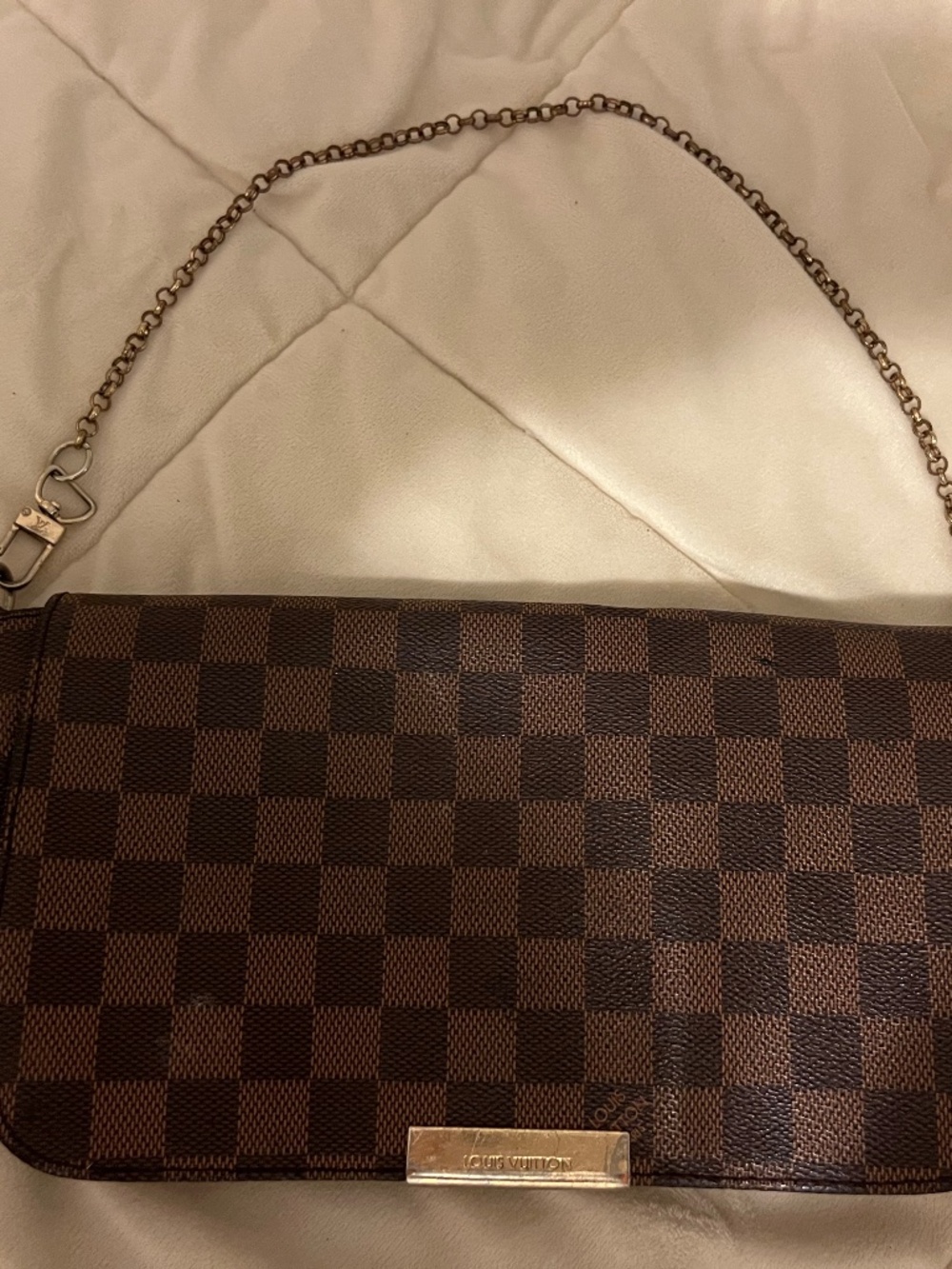 Louis Vuitton Favorite MM in Damier Ébène